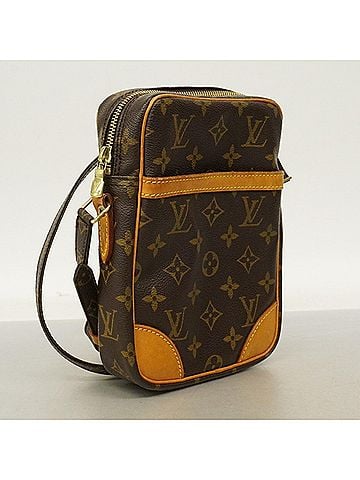 Louis Vuitton Louis Vuitton Monogram Danube Shoulder Bag M45266 Brown Women's (view 2)