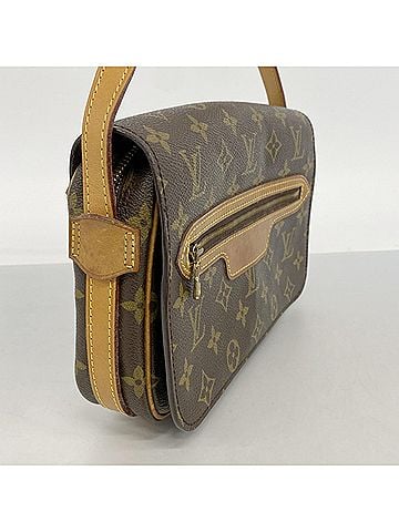 Louis Vuitton Louis Vuitton Monogram Saint Germain 24 Shoulder Bag M51210 Brown Women's (view 2)