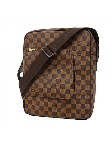 Louis Vuitton Louis Vuitton Damier Olaf MM Shoulder Bag N41441 Ebene Women's (view 1)