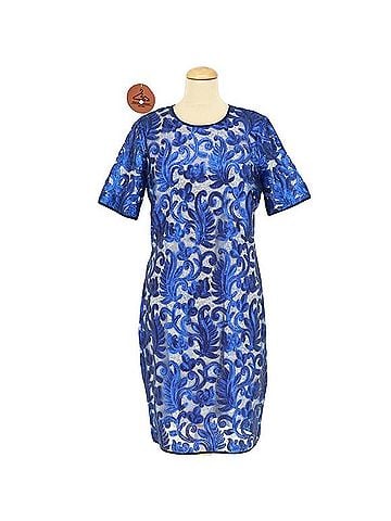 Belle Badgley Mischka Gloria Cocktail Dress (view 1)