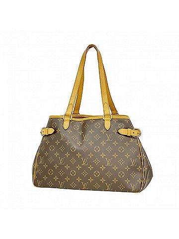 Louis Vuitton Louis Vuitton Monogram Batignolles Horizontal Tote Bag M51154 Brown Women's (view 1)