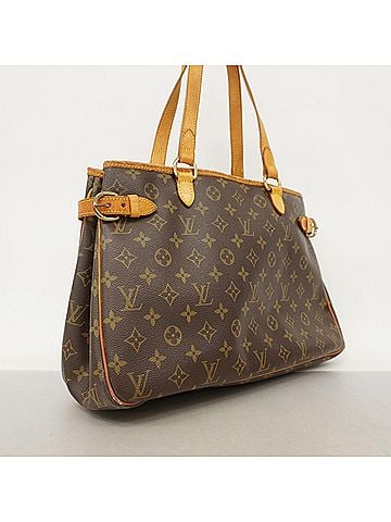 Louis Vuitton Louis Vuitton Monogram Batignolles Horizontal Tote Bag M51154 Brown Women's P2883372 (view 2)