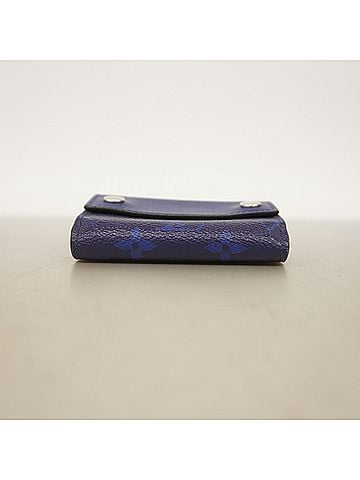 Louis Vuitton Louis Vuitton Tri-fold Wallet Taigarama Discovery Compact M67620 Blue Men's P2876276 (view 2)