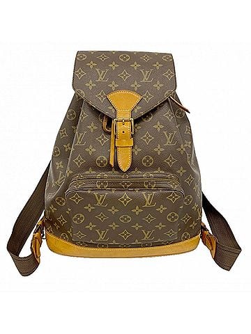 Louis Vuitton Louis Vuitton Monogram Montsouris GM Backpack/Daypack M51135 Brown Women's P2876218 (view 1)