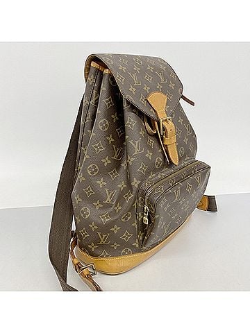 Louis Vuitton Louis Vuitton Monogram Montsouris GM Backpack/Daypack M51135 Brown Women's P2876218 (view 2)