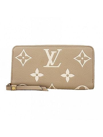 Louis Vuitton Louis Vuitton Monogram Empreinte Bicolor Zippy Wallet M69794 Tourtrell Cream Women's Long P2875828 (view 1)