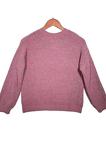 Maurices Matte Chenille Checkerboard Sweater Pullover Sweater (view 2)
