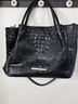 Brahmin 100% Leather Camo Black Satchel One size - photo 3