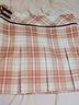 Izod Golf Plaid White Tan Active Skort Size 10 - photo 4