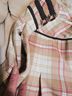 Izod Golf Plaid White Tan Active Skort Size 10 - photo 10