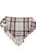 Free People 100% Polyester Plaid Multi Color Scarf One size - photo 1