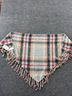 Free People 100% Polyester Plaid Multi Color Scarf One size - photo 6