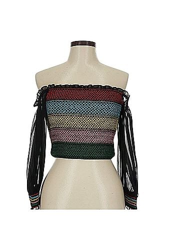 Alice + Olivia Short Sleeve Blouse (view 1)