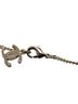 Chanel 100% Metal Silver Toned Chanel Coco Mark Bambi VIP Limited Year's Gift Chain Pendant Necklace Silver Metal Rhinestone Faux Pearl Women's CHANEL One size - photo 5