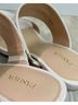 Pashion Solid Ivory Sandals Size 8 1/2 - photo 3