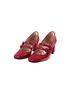 J.Crew Red Heels Size 5 1/2 - photo 1