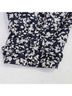 Mirth Floral Blue White Long Sleeve Blouse Size L - photo 6