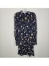 Veronica Beard 100% Silk Floral Black Cocktail Dress Size XS - photo 7