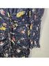 Veronica Beard 100% Silk Floral Black Cocktail Dress Size XS - photo 11