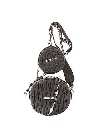 Miu Miu Miu Miu Miu Matelasse 2-Way Shoulder Bag in Calfskin for Women (view 1)