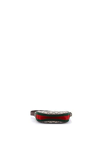Gucci Ophidia Half Moon Bag GG Coated Canvas Mini (view 2)