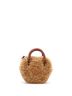 Céline 100% Shearling Brown Heart Bag Shearling with Leather Medium One size - photo 4