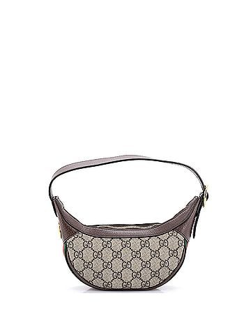 Gucci Ophidia Half Moon Bag GG Coated Canvas Mini (view 1)