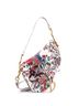 Christian Dior 100% Leather White Saddle Handbag with Strap Printed Leather Medium One size - photo 1
