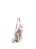 Christian Dior 100% Leather White Saddle Handbag with Strap Printed Leather Medium One size - photo 3