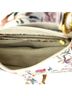 Christian Dior 100% Leather White Saddle Handbag with Strap Printed Leather Medium One size - photo 5