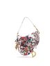 Christian Dior 100% Leather White Saddle Handbag with Strap Printed Leather Medium One size - photo 1