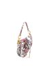 Christian Dior 100% Leather White Saddle Handbag with Strap Printed Leather Medium One size - photo 3