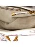Christian Dior 100% Leather White Saddle Handbag with Strap Printed Leather Medium One size - photo 5