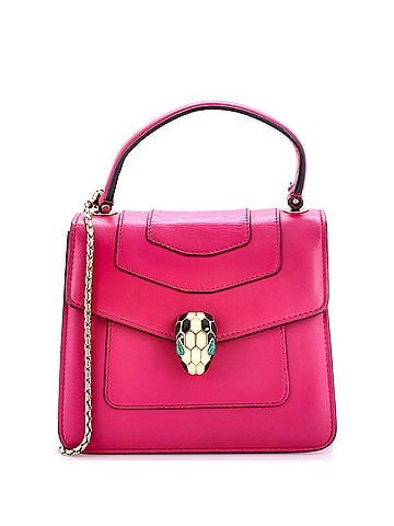 Bvlgari Serpenti Forever Top Handle Bag Leather Medium (view 1)