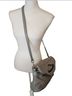 Barr + Barr New York 100% Leather Gray Shoulder Bag One size - photo 5