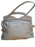 Barr + Barr New York 100% Leather Gray Shoulder Bag One size - photo 3