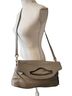 Barr + Barr New York 100% Leather Gray Shoulder Bag One size - photo 1