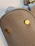 Barr + Barr New York 100% Leather Gray Shoulder Bag One size - photo 13