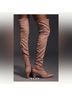 Anthropologie 100% Microfiber Pink Boots Size 7 - photo 6