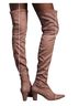 Anthropologie 100% Microfiber Pink Boots Size 7 - photo 2