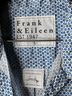 Frank & Eileen 100% Cotton Floral Blue White Long Sleeve Button-Down Shirt Size L - photo 9