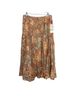 Ruby Rd. 100% Cotton 100% Cotton Snake Print Multi Color Casual Skirt Size 12 - photo 1