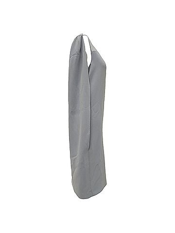 Max Mara Max Mara Sospiro Cape Shift Dress In Light Blue Triacetate (view 2)
