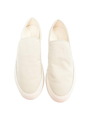 The Row The Row Marie H light grey canvas classic platform skate sneaker slip on EU38 (view 1)