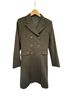 Theory 78% Wool 20% Polyamide 2% Lycra 100% Polyester Gray Coat Size M - photo 1