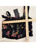 Olivaceous Floral Black Pink Tank Top Size S - photo 13