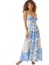 Altar'd State Floral Blue White Casual Dress Size large
 - photo 1