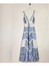 Altar'd State Floral Blue White Casual Dress Size large
 - photo 3