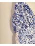 Altar'd State Floral Blue White Casual Dress Size large
 - photo 8