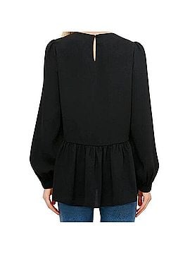Tuckernuck Carlota Peplum Blouse Long Sleeve T-Shirt (view 2)
